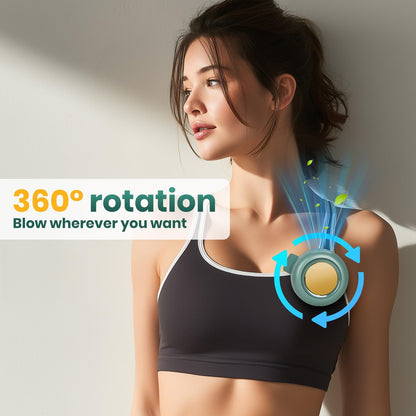 Mini Ventilador tipo clip - USB Recargable